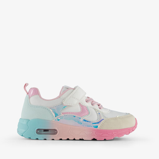 Meisjes sneakers met airzool pastel