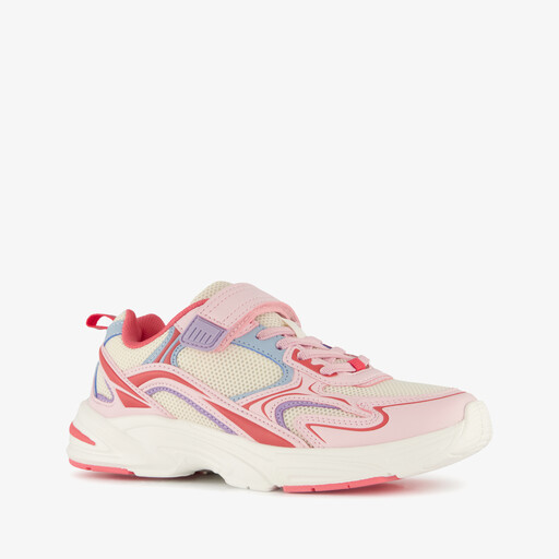 Meisjes sneakers roze rood