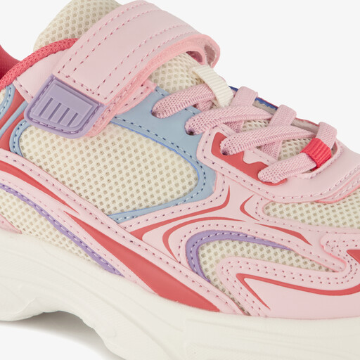 Meisjes sneakers roze rood