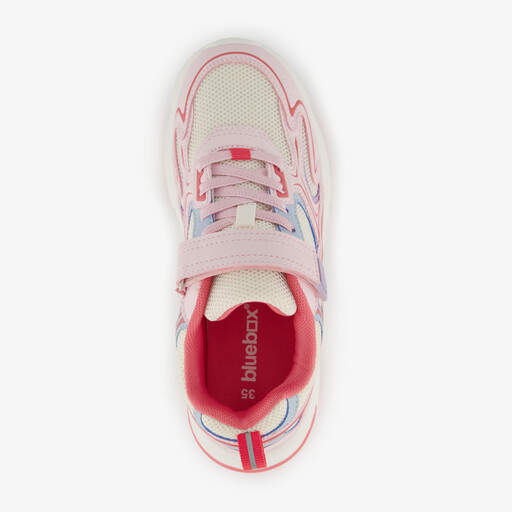 Meisjes sneakers roze rood