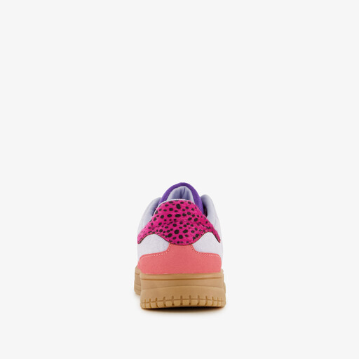 Meisjes sneakers roze paars