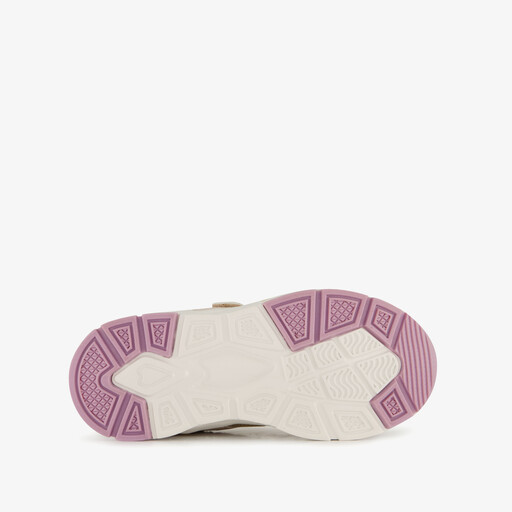 Meisjes sneakers goud lila