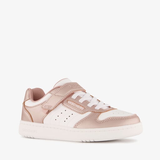 Quick Street meisjes sneakers roze wit