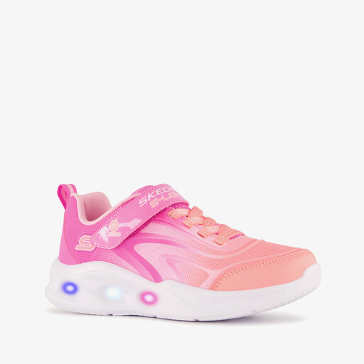 S-Lights: Sola Glow meisjes sneakers met lichtjes roze