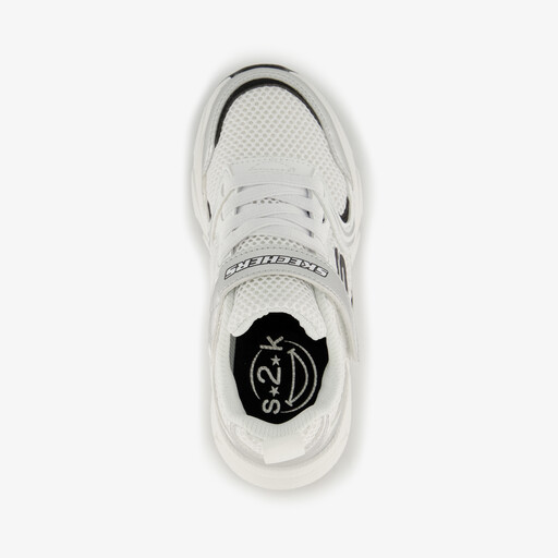 Retro-Graph meisjes sneakers zilver wit