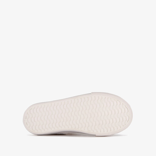 Hoge meisjes sneakers metallic goud