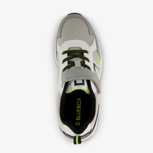 Jongens sneakers met airzool grijs groen