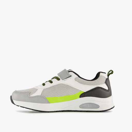 Jongens sneakers met airzool grijs groen
