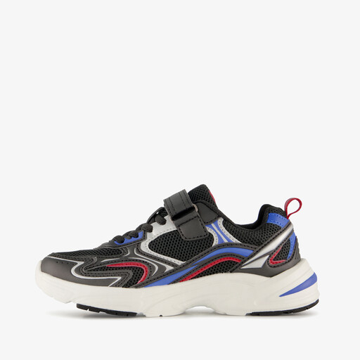 Jongens sneakers zwart blauw