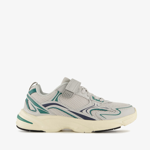 Jongens sneakers grijs groen