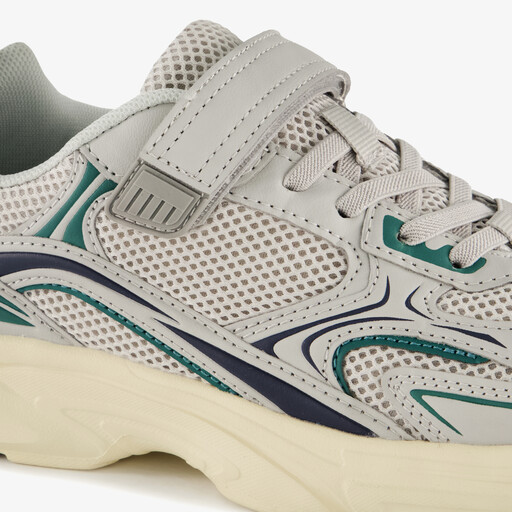 Jongens sneakers grijs groen