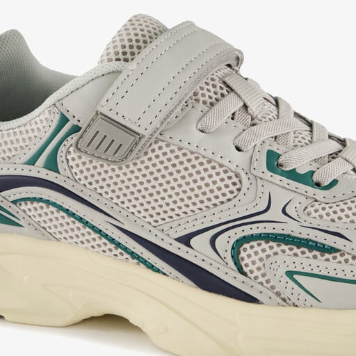 Jongens sneakers grijs groen