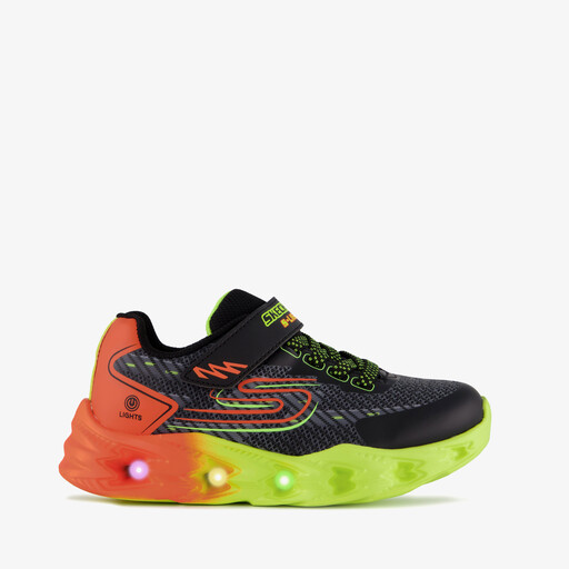 S-Lights Vortex 2.0 – Quantroid jongens sneakers zwart