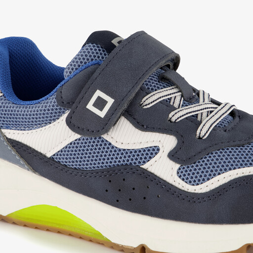 Jongens sneakers blauw groen