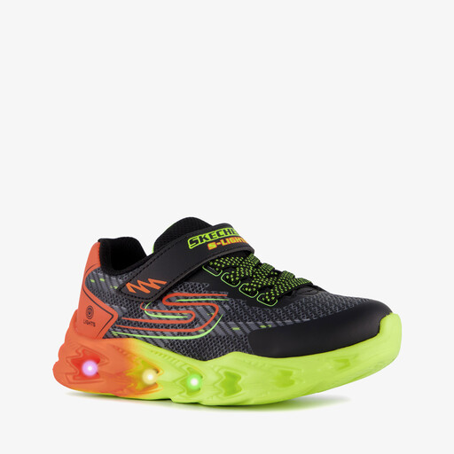 S-Lights Vortex 2.0 – Quantroid jongens sneakers zwart