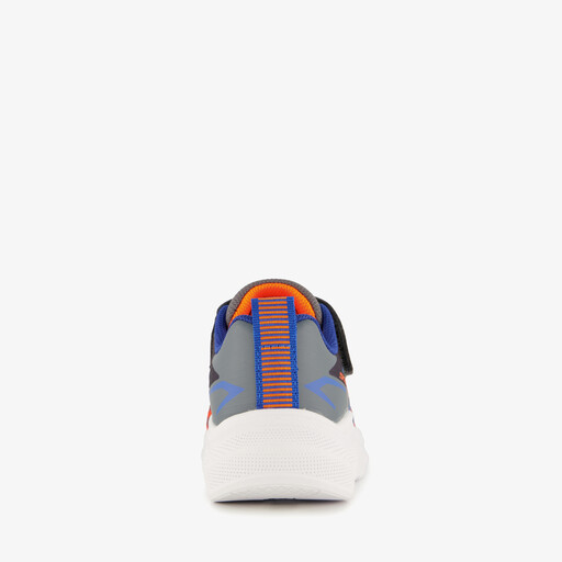 Microspec Velocity jongens sneakers oranje blauw