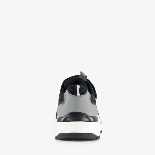 Jongens sneakers zwart grijs