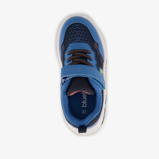 Jongens sneakers met lichtjes en graafmachines
