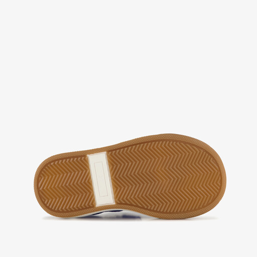 Suède jongens sneakers blauw wit