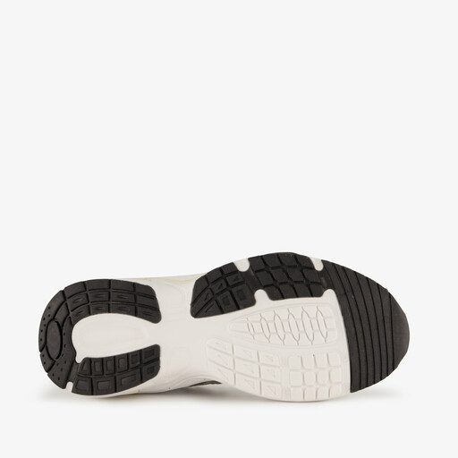 Dames dad sneakers wit goud