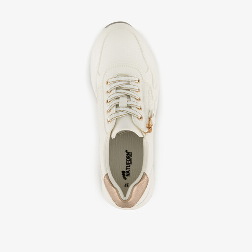 Sneakers dames wit grijs