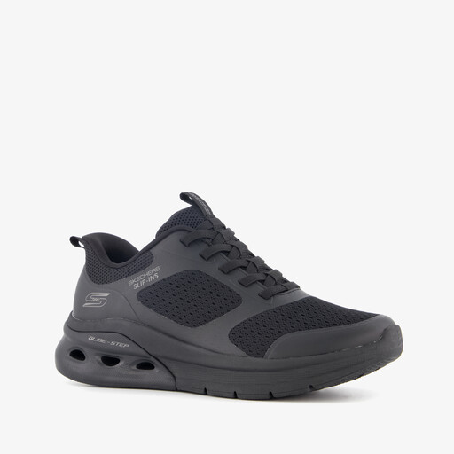 Slip-ins: BOBS Arc Waves 2.0 dames sneakers zwart