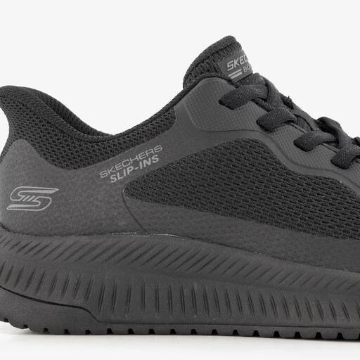 Slip-ins: BOBS Squad 4 dames sneakers zwart