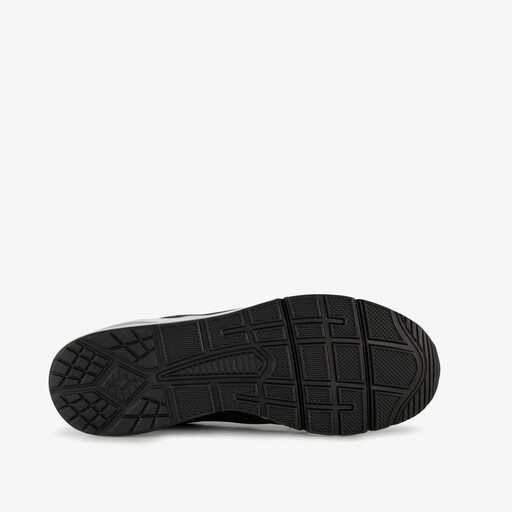 Uno 2 dames sneakers met panterprint en airzool zwart