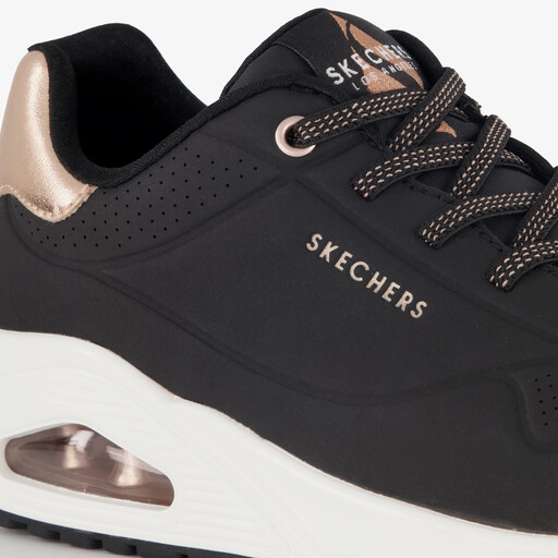 Uno-Shimmer Away dames sneakers zwart