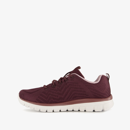 Graceful Get Connected dames sneakers bordeauxrood