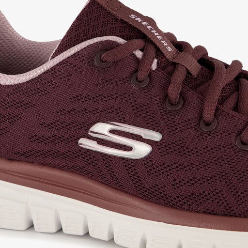 Graceful Get Connected dames sneakers bordeauxrood
