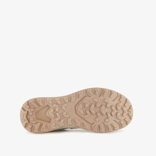 Suede dames sneakers beige