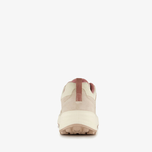 Suede dames sneakers beige