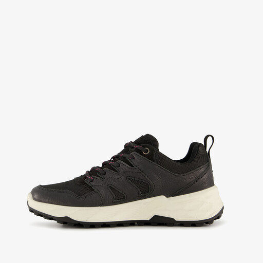 Suede dames sneakers zwart
