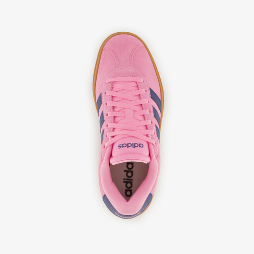 VL Court Bold suède dames sneakers roze blauw