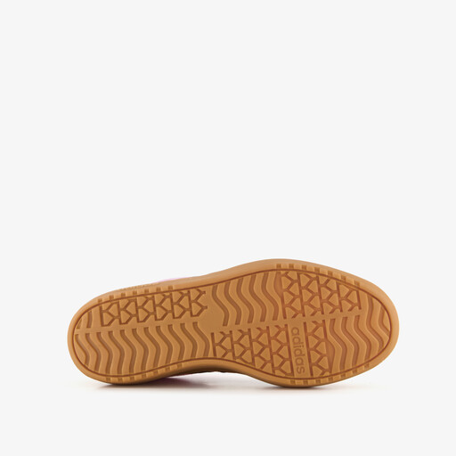 VL Court Bold suède dames sneakers roze blauw