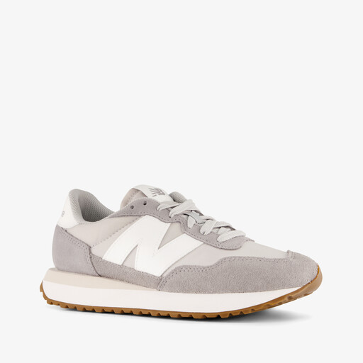 237 dames sneakers grijs wit