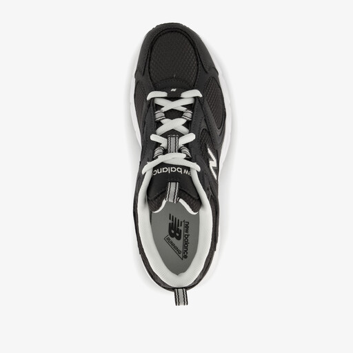 408 dames sneakers zwart wit
