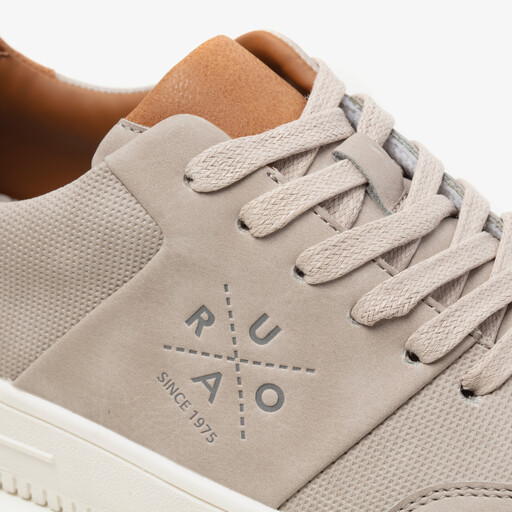 Heren sneakers grijs bruin