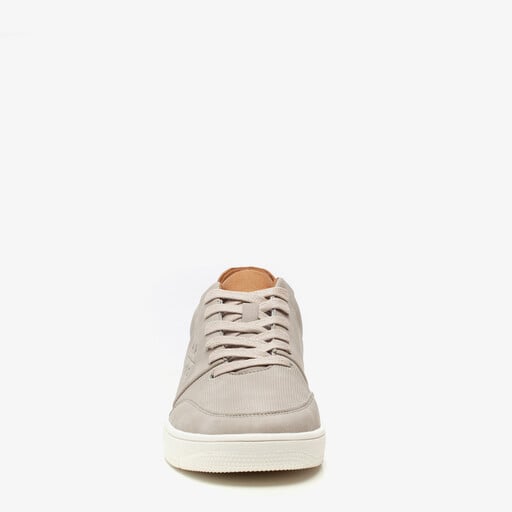 Heren sneakers grijs bruin