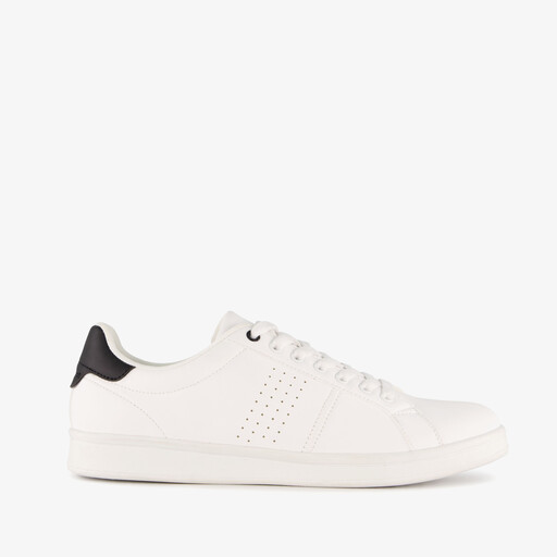 Heren sneakers wit blauw