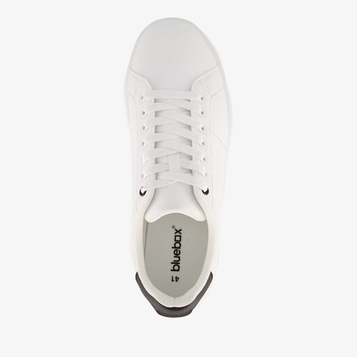 Heren sneakers wit blauw