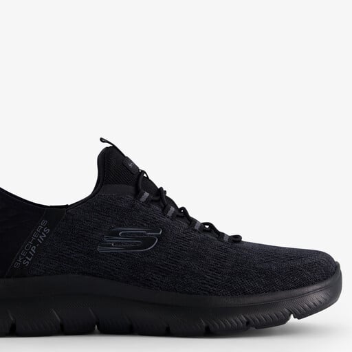 Slip-ins: Summits Key Pace heren sneakers zwart