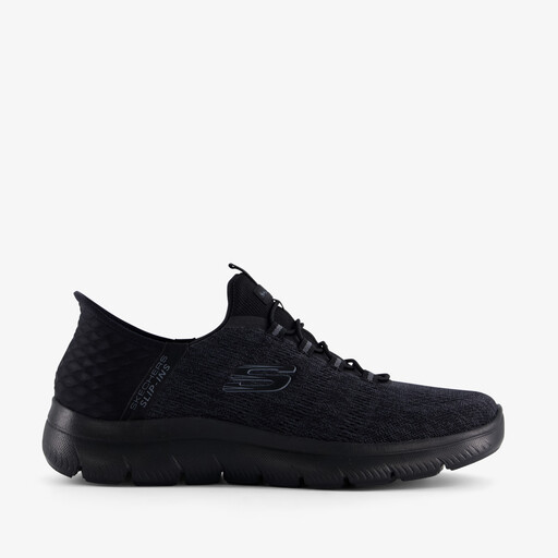 Slip-ins: Summits Key Pace heren sneakers zwart