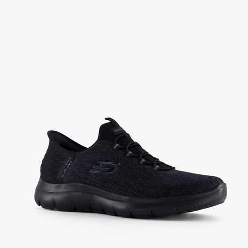 Slip-ins: Summits Key Pace heren sneakers zwart