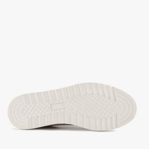 Leren heren sneakers beige