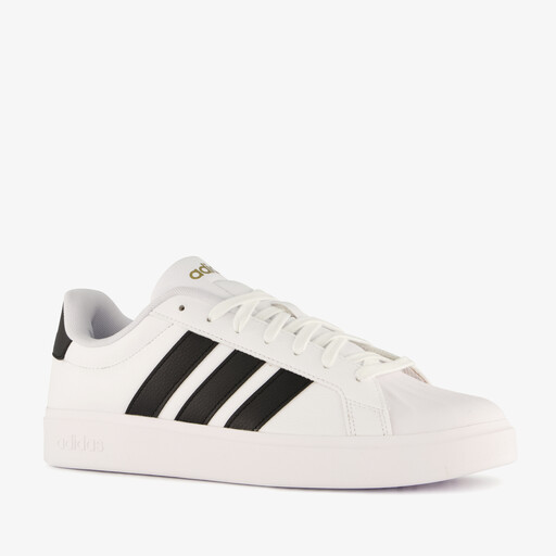 Streettalk heren sneakers wit zwart