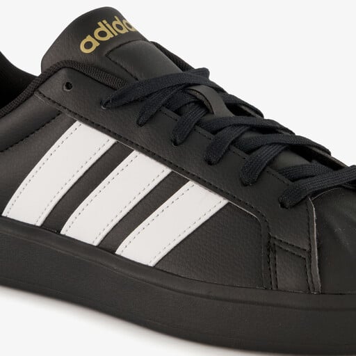 Streettalk heren sneakers zwart wit