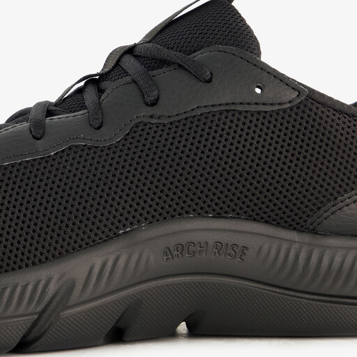 Cloudfoam Flex Wide Fit heren sneakers zwart