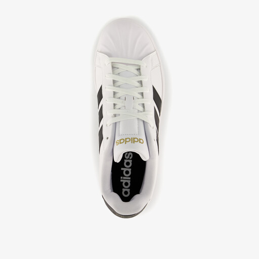 Streettalk heren sneakers wit zwart